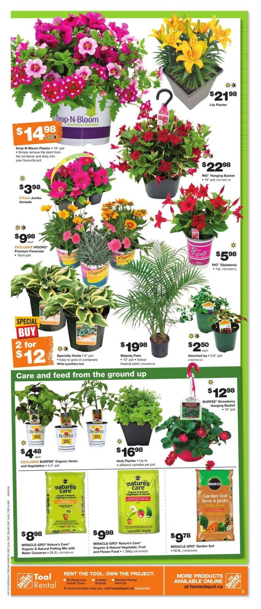 Home Depot flyer from Thursday May 10, 2018 to Wednesday May 16, 2018 - page 4