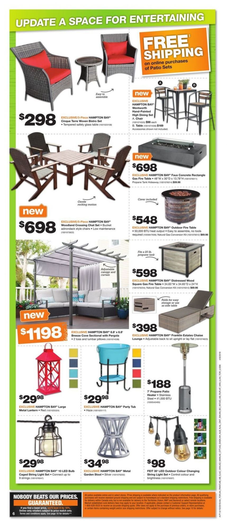 Home Depot flyer from Thursday May 10, 2018 to Wednesday May 16, 2018 - page 7