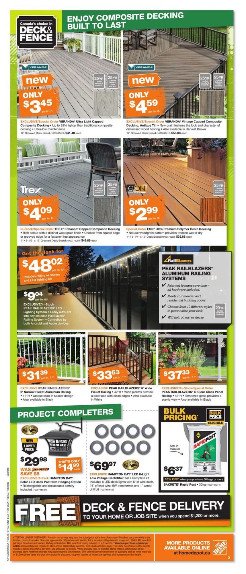 Home Depot flyer from Thursday May 3, 2018 to Wednesday May 9, 2018 - page 6