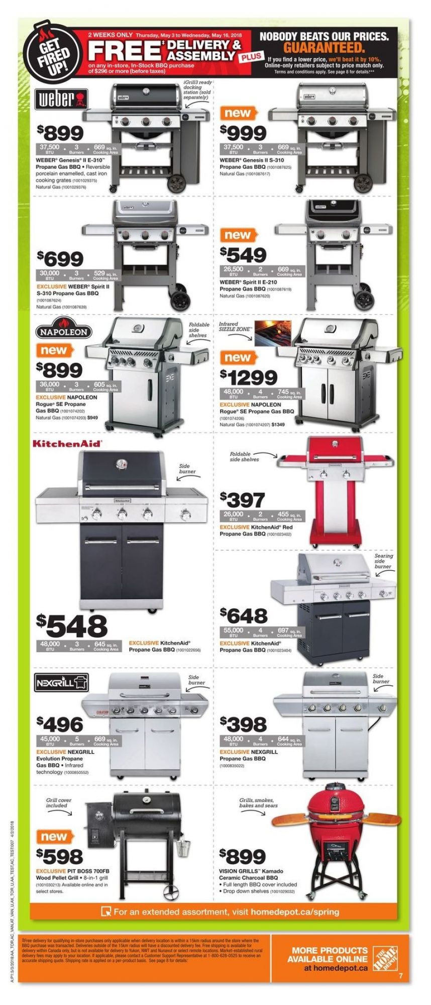 Home Depot flyer from Thursday May 3, 2018 to Wednesday May 9, 2018 - page 8