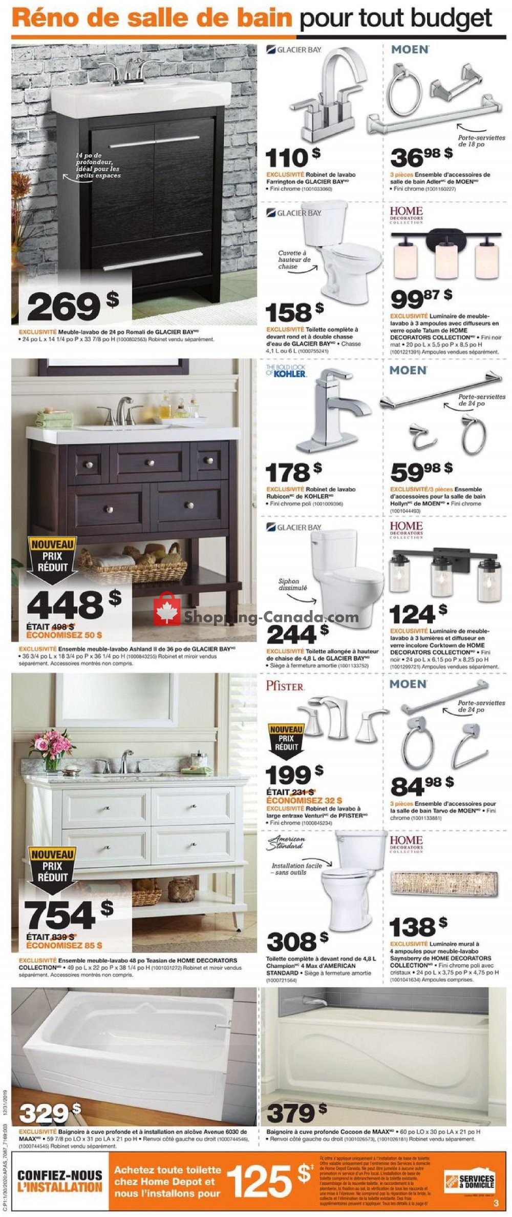 Home Depot flyer from Thursday January 30, 2020 to Wednesday February 5, 2020 - page 3