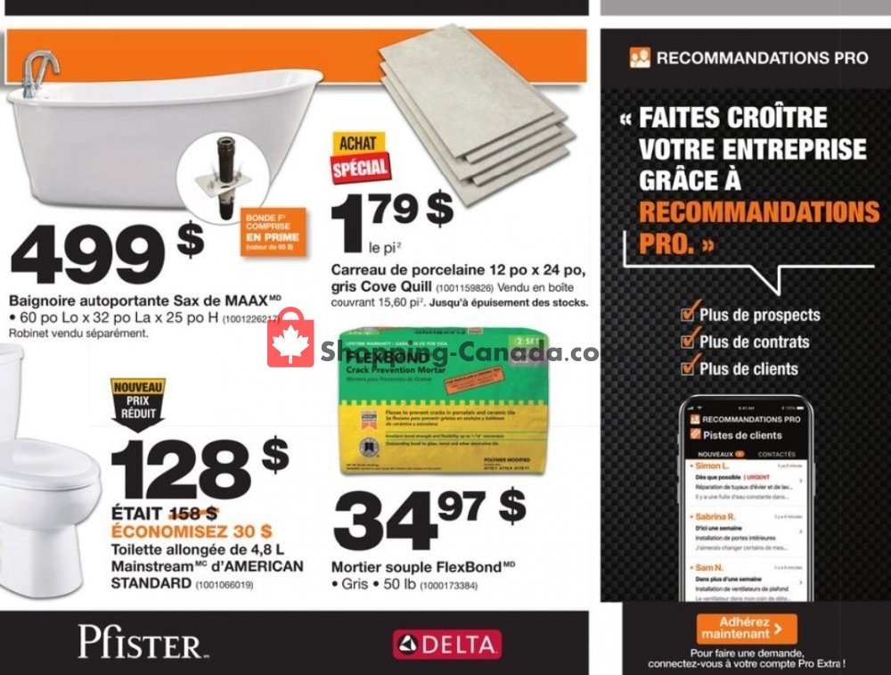 Home Depot flyer from Tuesday February 19, 2019 to Monday March 4, 2019 - page 2