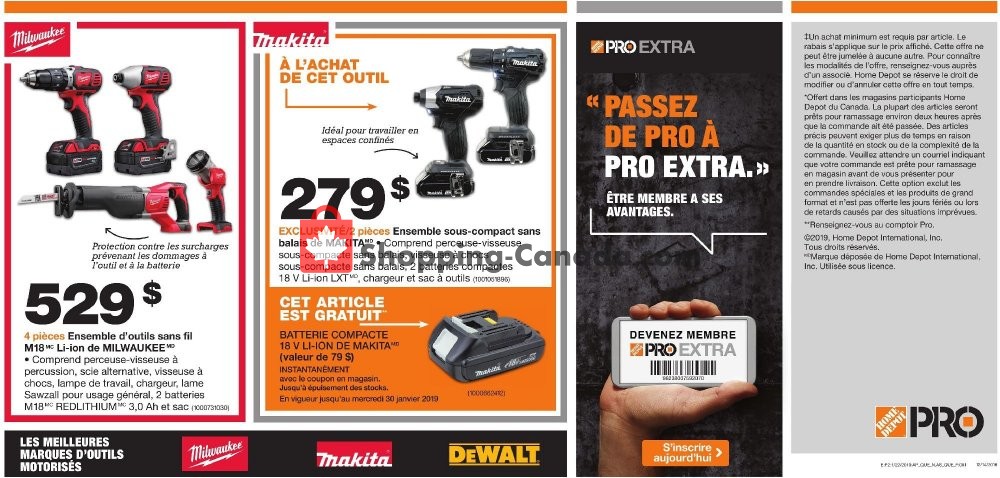 Home Depot flyer from Tuesday January 22, 2019 to Monday February 4, 2019 - page 3
