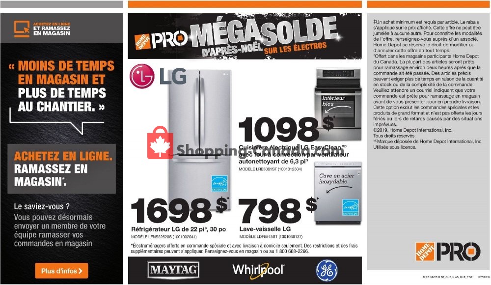 Home Depot flyer from Tuesday January 8, 2019 to Monday January 21, 2019 - page 4