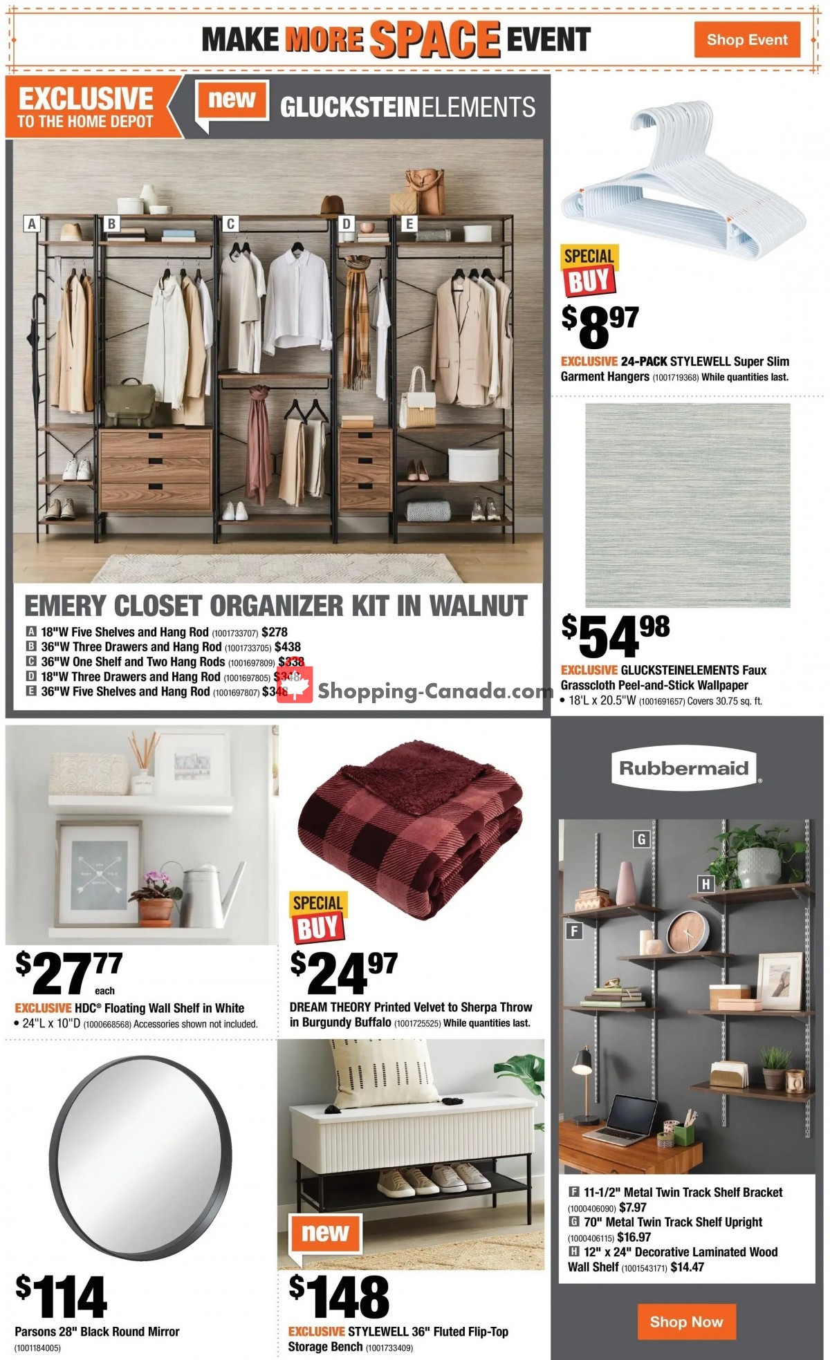 Home Depot flyer from Thursday January 19, 2023 to Wednesday January 25, 2023 - page 12