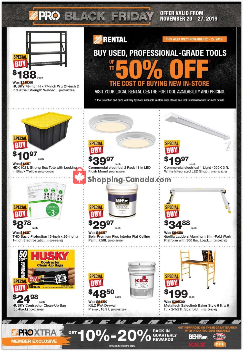 Home Depot flyer from Wednesday November 20, 2019 to Wednesday November 27, 2019 - page 4