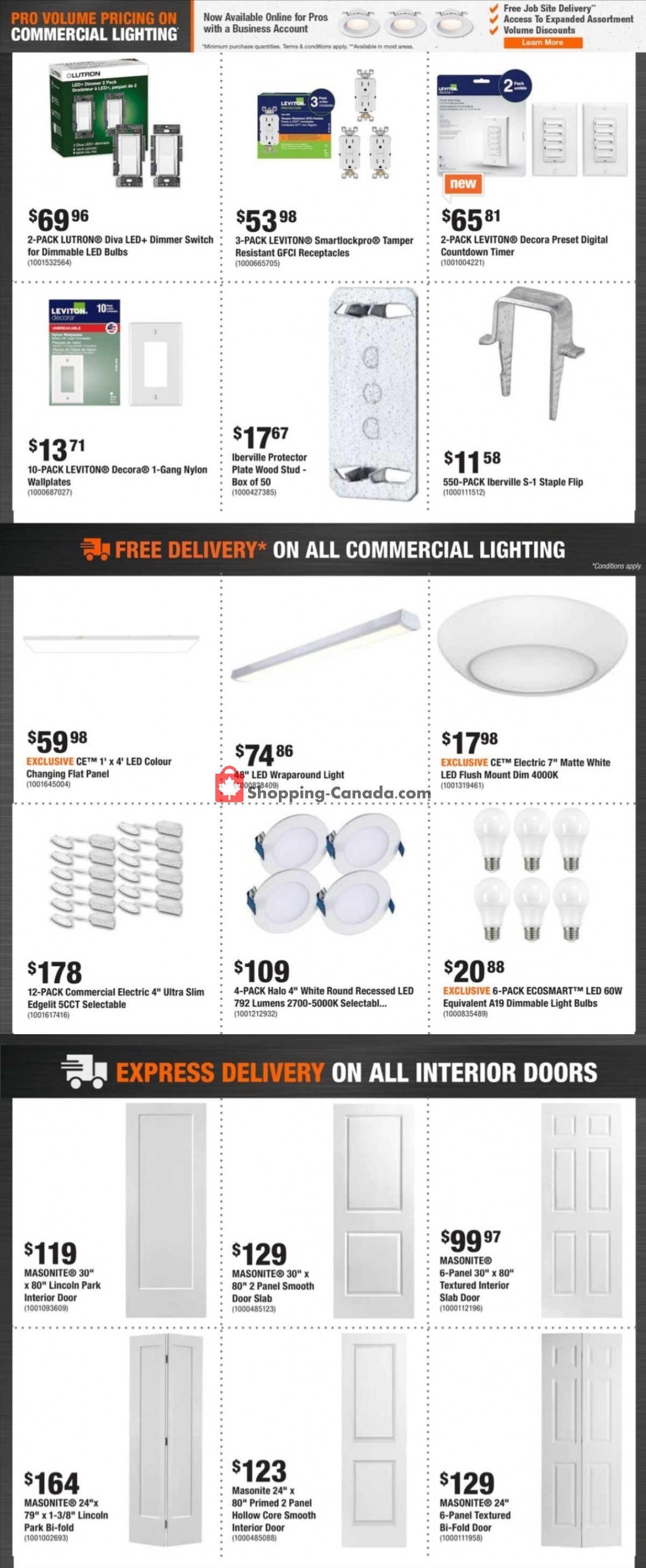 Home Depot flyer from Thursday January 19, 2023 to Wednesday February 1, 2023 - page 4