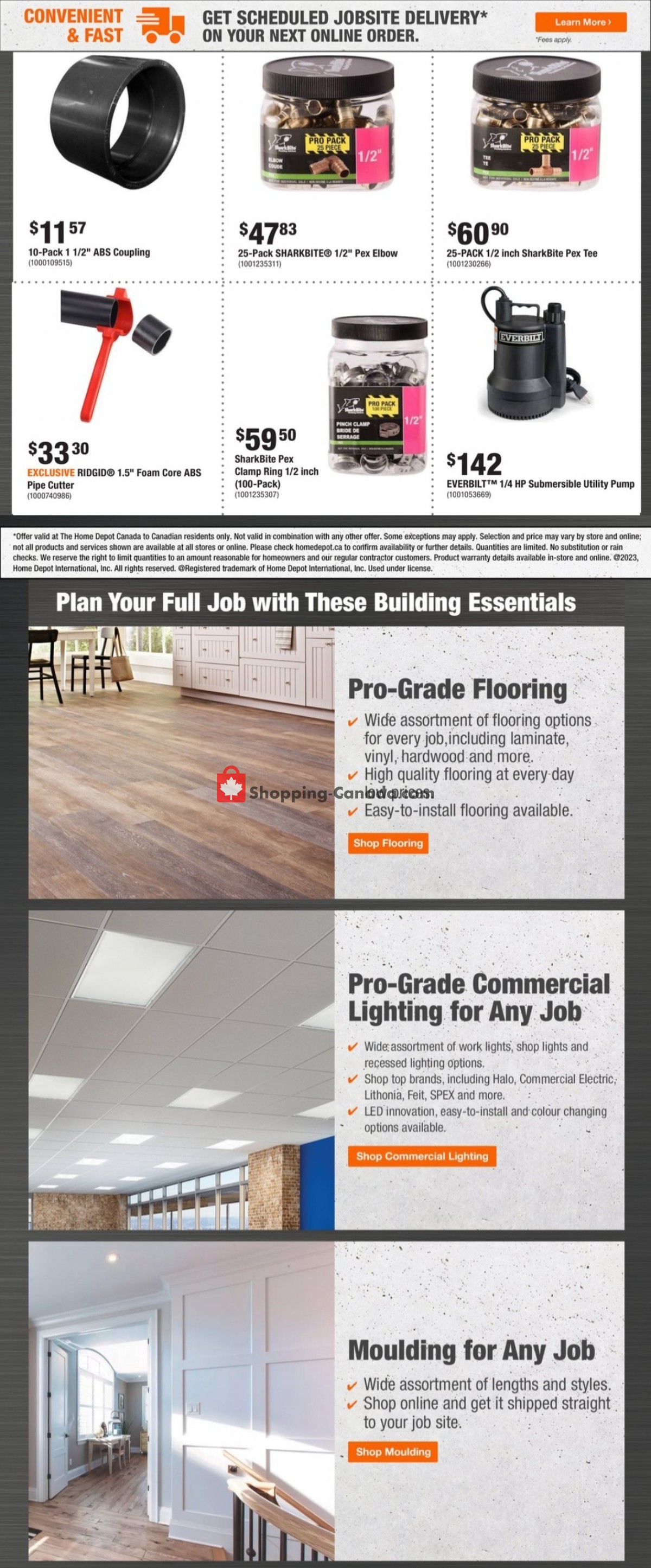 Home Depot flyer from Thursday January 19, 2023 to Wednesday February 1, 2023 - page 5