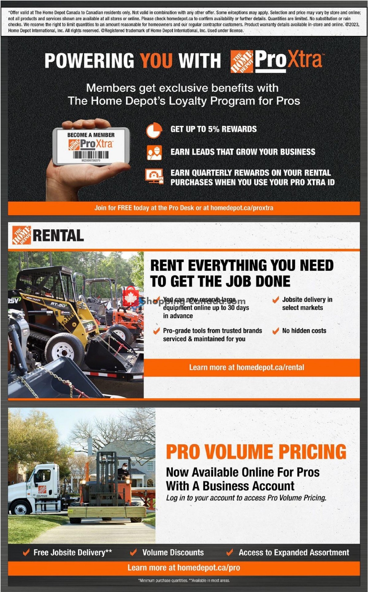 Home Depot flyer from Thursday November 16, 2023 to Wednesday November 29, 2023 - page 5