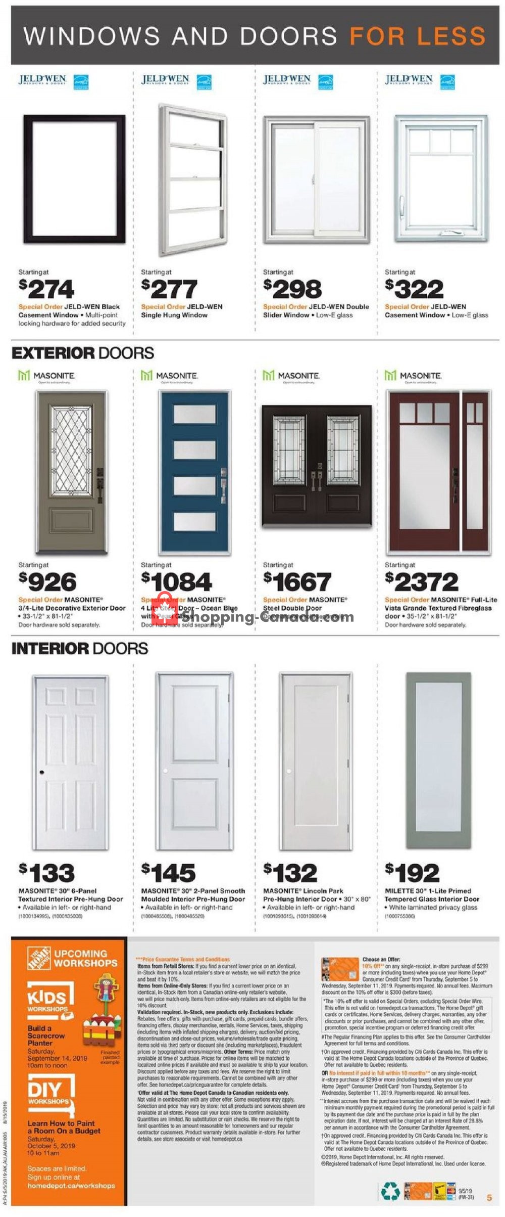 Home Depot flyer from Thursday September 5, 2019 to Wednesday September 11, 2019 - page 6