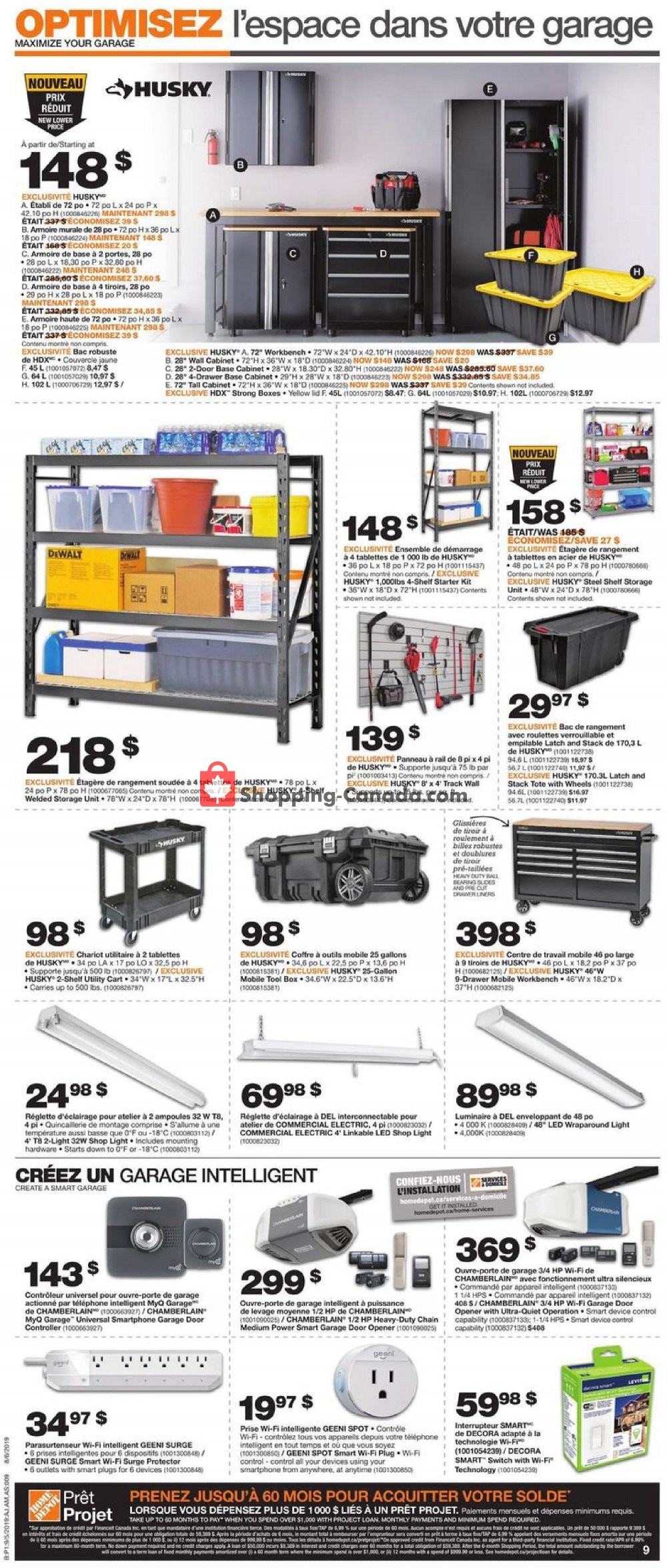 Home Depot flyer from Thursday September 5, 2019 to Wednesday September 11, 2019 - page 10
