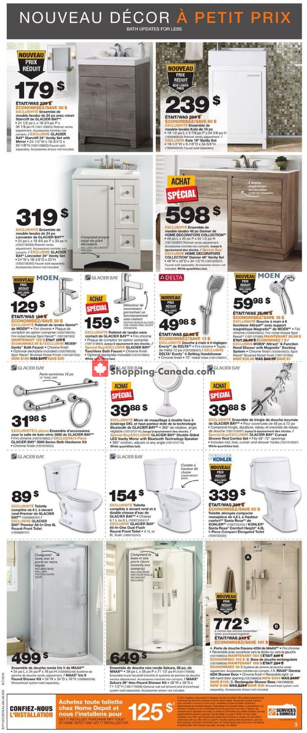 Home Depot flyer from Thursday September 5, 2019 to Wednesday September 11, 2019 - page 4