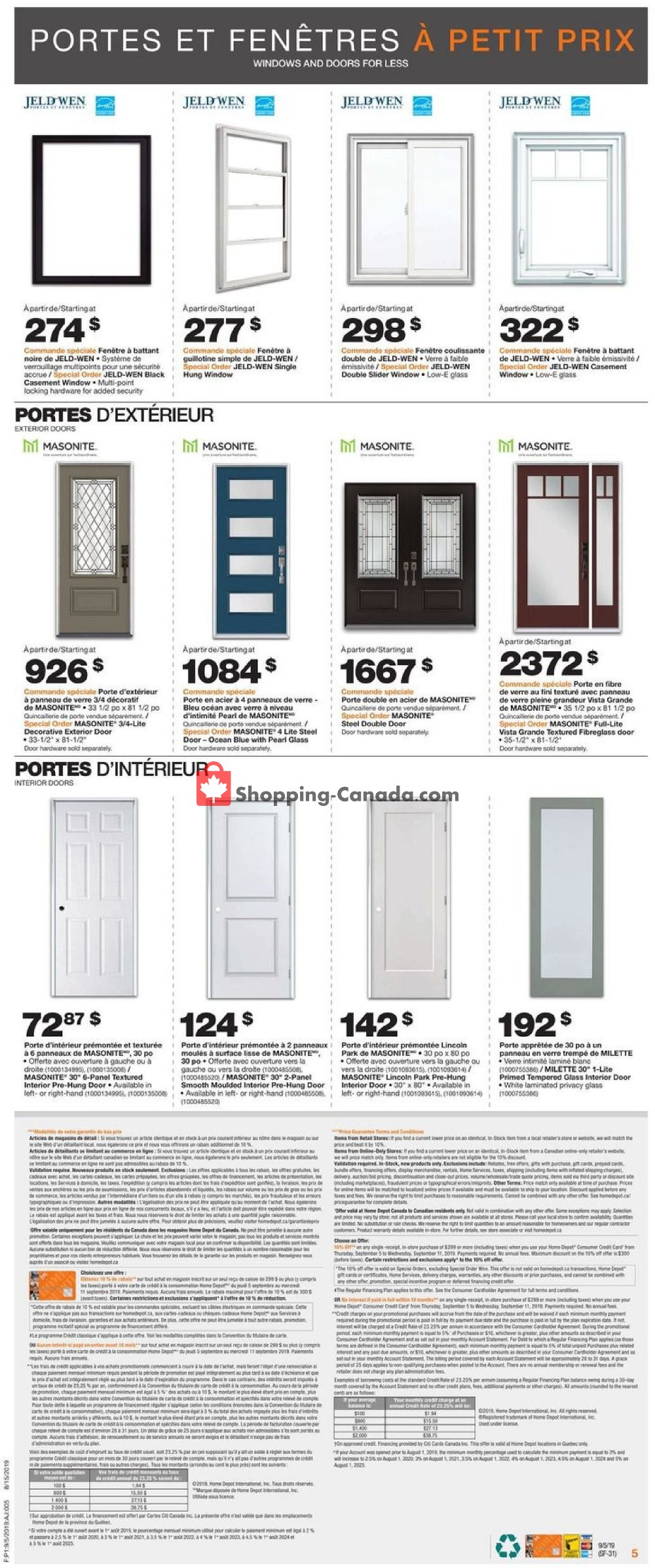 Home Depot flyer from Thursday September 5, 2019 to Wednesday September 11, 2019 - page 6