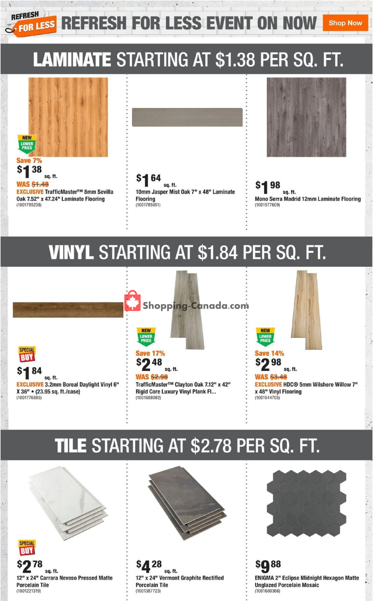 Home Depot flyer from Thursday February 1, 2024 to Wednesday February 7, 2024 - page 13