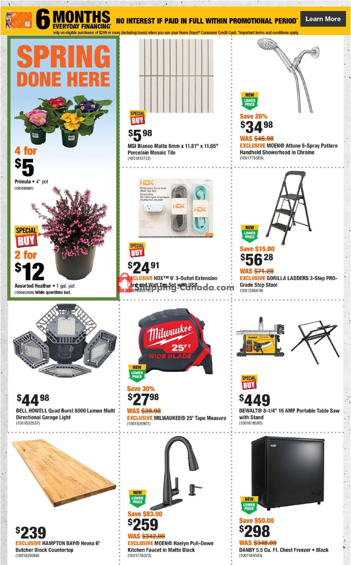 Home Depot flyer from Thursday February 1, 2024 to Wednesday February 7, 2024 - page 2