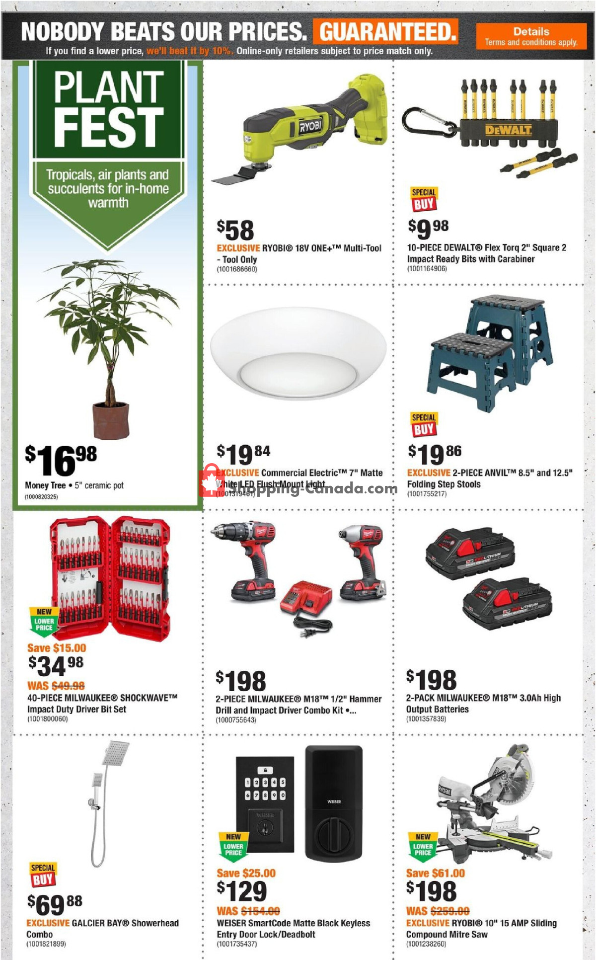 Home Depot flyer from Thursday February 1, 2024 to Wednesday February 7, 2024 - page 3