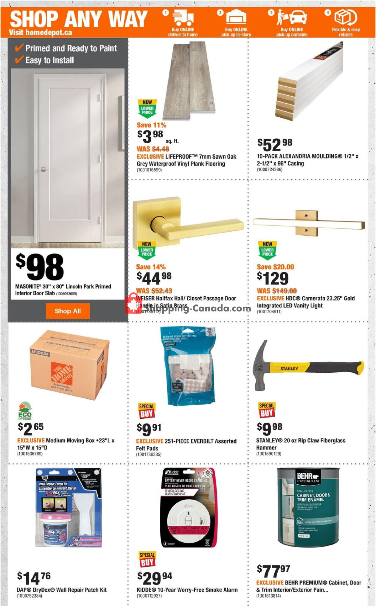 Home Depot flyer from Thursday February 1, 2024 to Wednesday February 7, 2024 - page 4