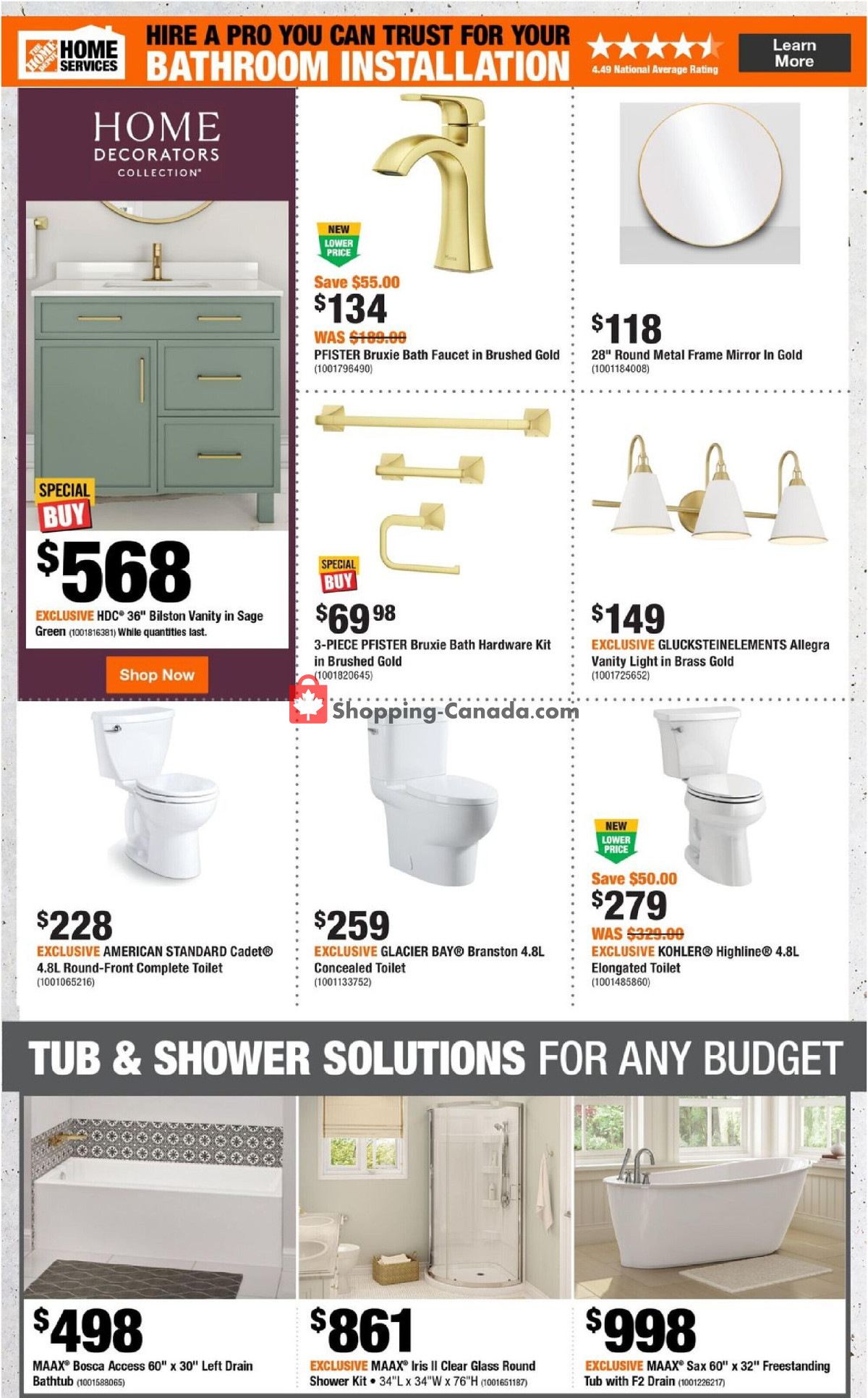 Home Depot flyer from Thursday February 1, 2024 to Wednesday February 7, 2024 - page 8