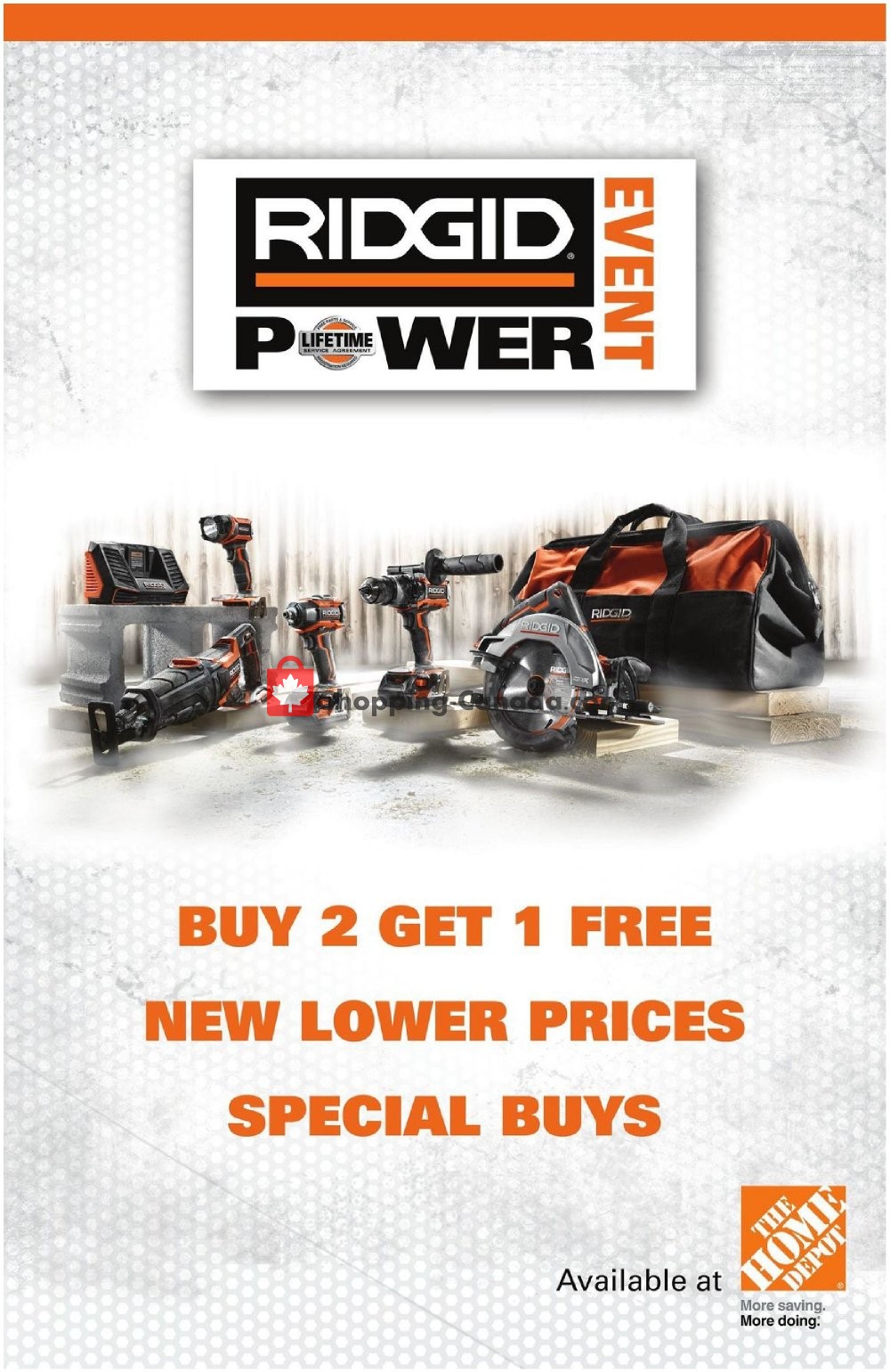 Home Depot flyer from Tuesday March 12, 2019 to Monday March 25, 2019 - page 1