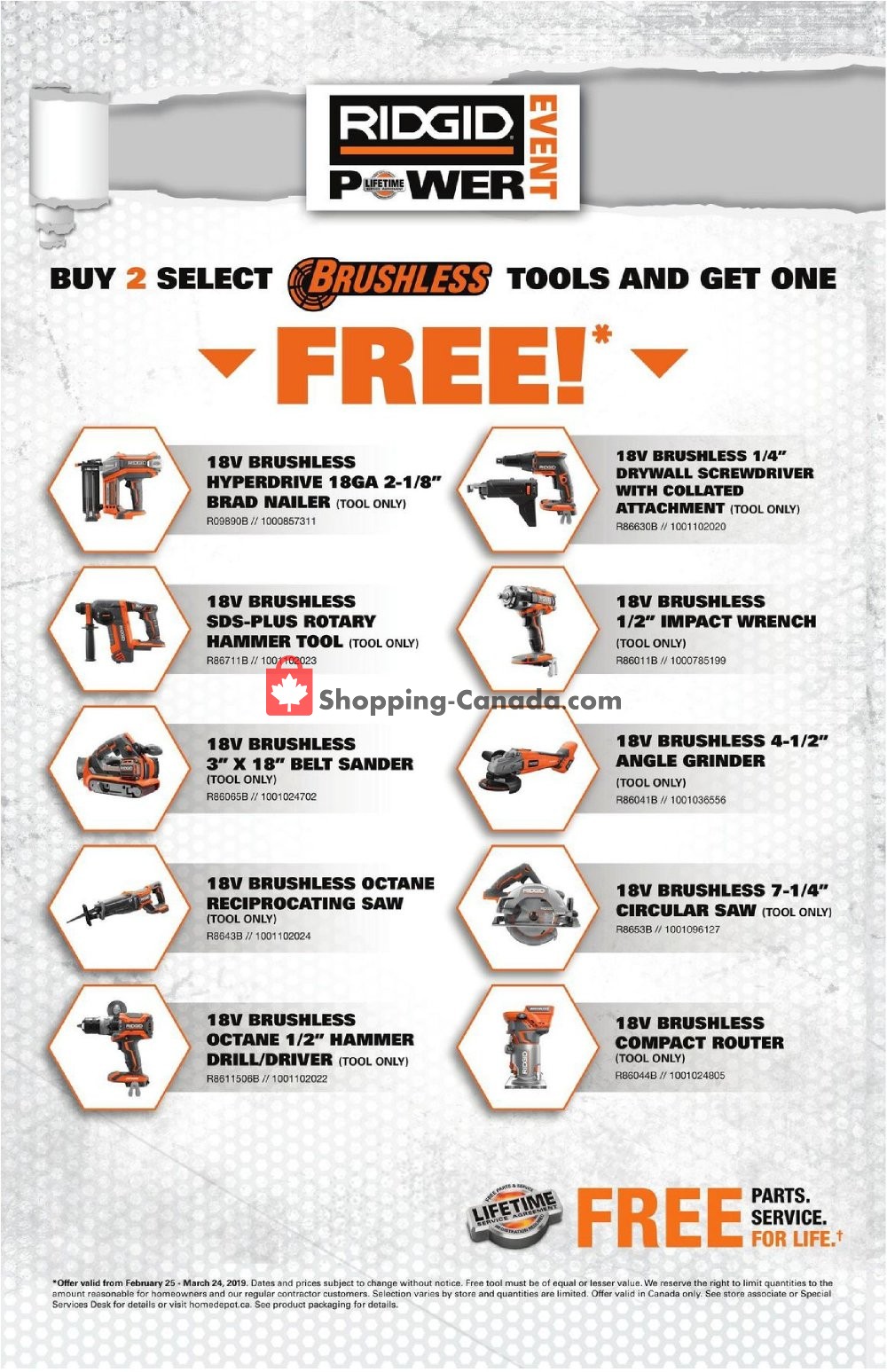 Home Depot flyer from Tuesday March 12, 2019 to Monday March 25, 2019 - page 2