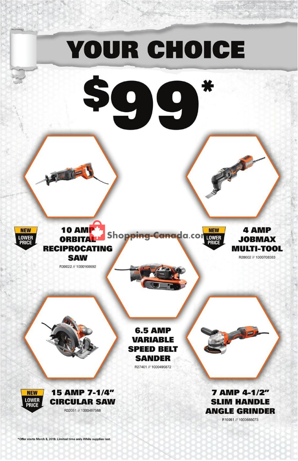 Home Depot flyer from Tuesday March 12, 2019 to Monday March 25, 2019 - page 8