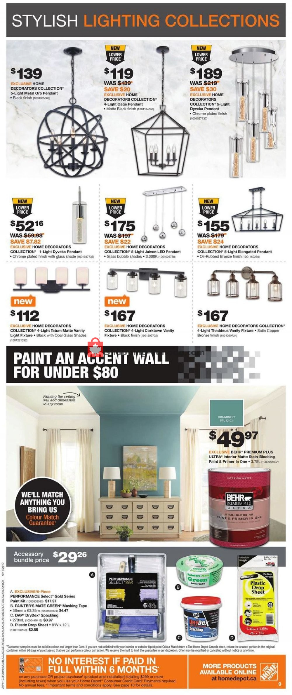 Home Depot flyer from Thursday October 3, 2019 to Wednesday October 9, 2019 - page 11