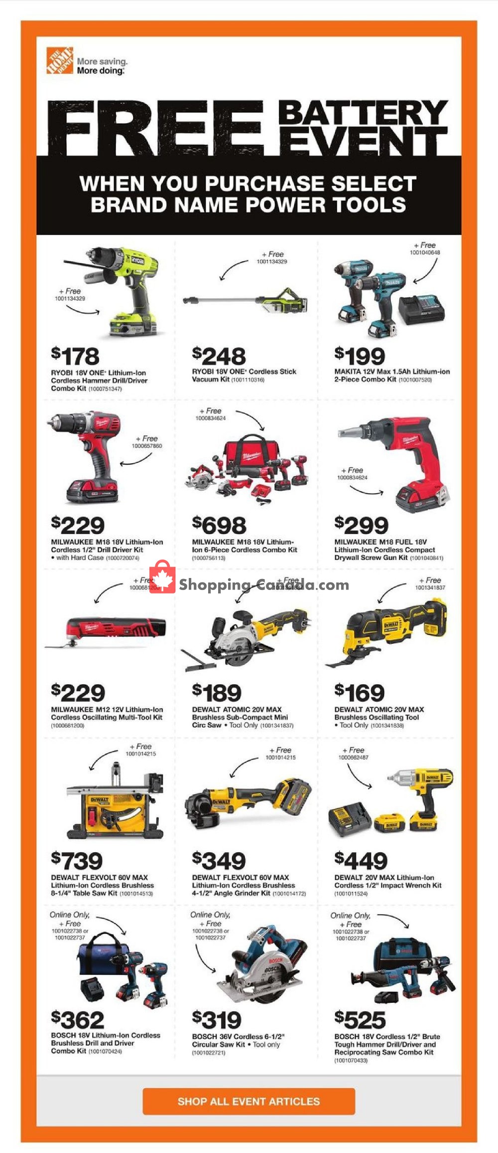 Home Depot flyer from Thursday October 3, 2019 to Wednesday October 9, 2019 - page 9