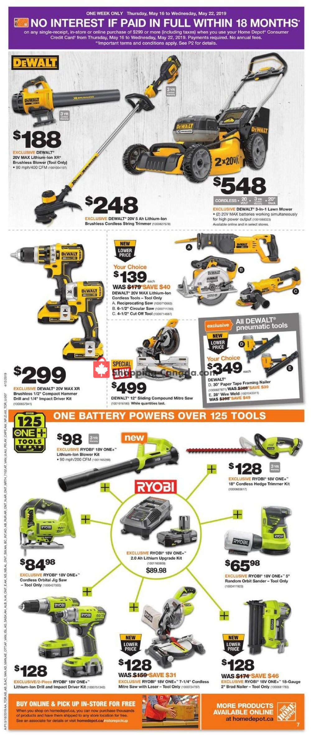 Home Depot flyer from Thursday May 16, 2019 to Wednesday May 22, 2019 - page 11