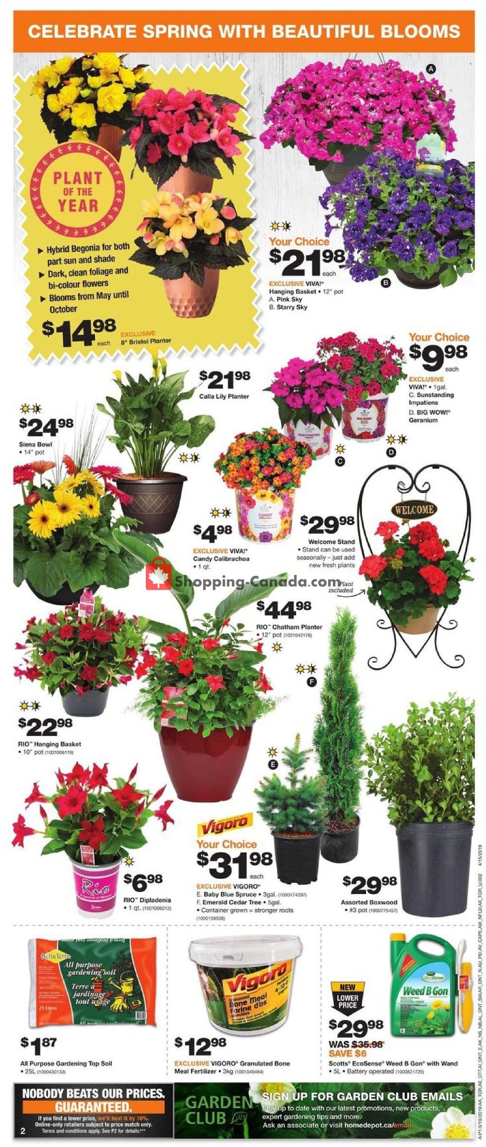 Home Depot flyer from Thursday May 16, 2019 to Wednesday May 22, 2019 - page 2