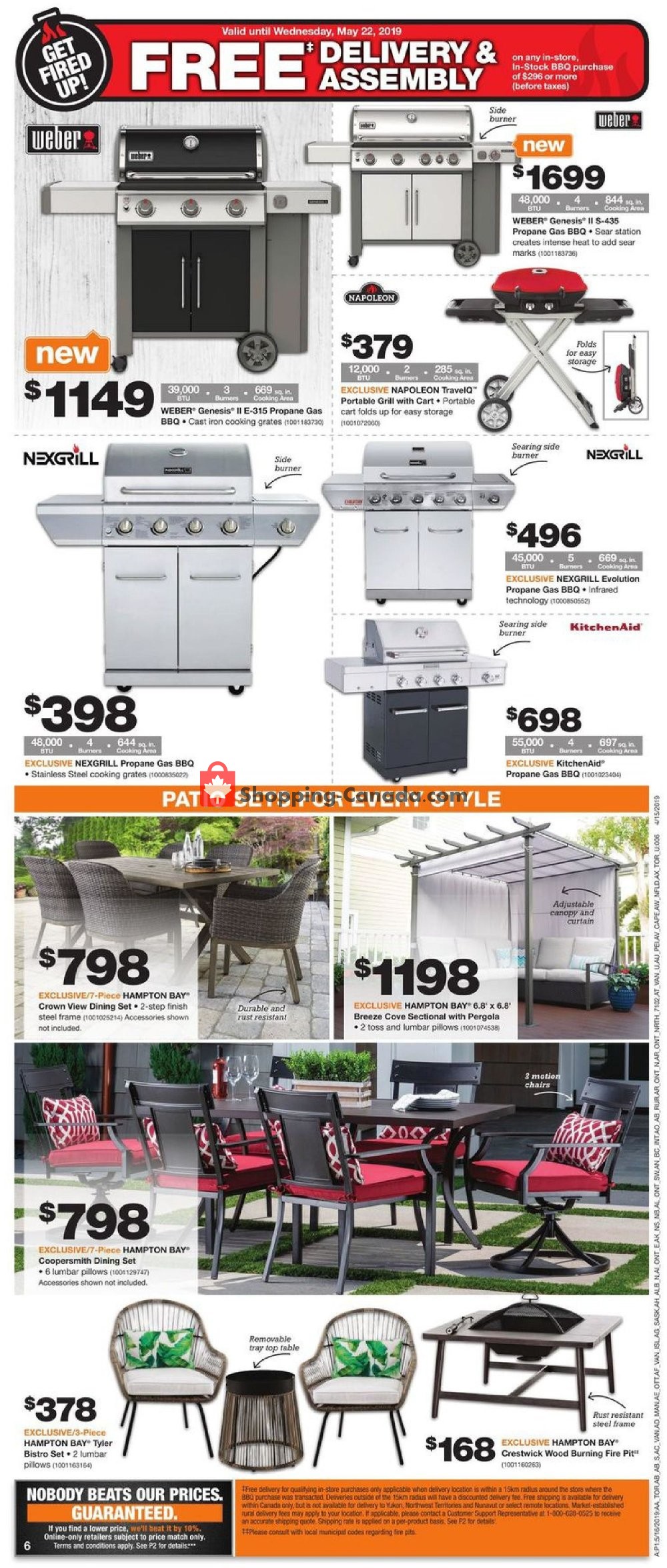 Home Depot flyer from Thursday May 16, 2019 to Wednesday May 22, 2019 - page 10