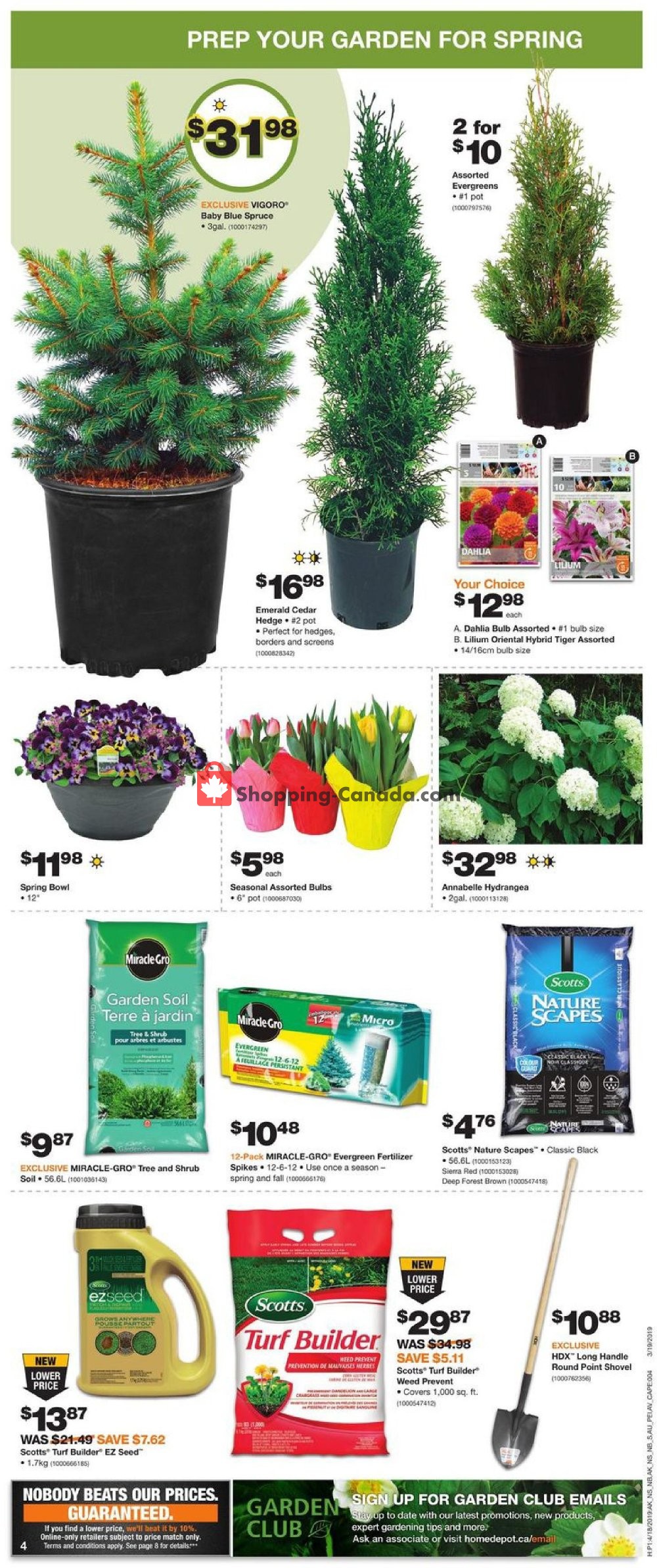 Home Depot flyer from Thursday April 18, 2019 to Wednesday April 24, 2019 - page 5
