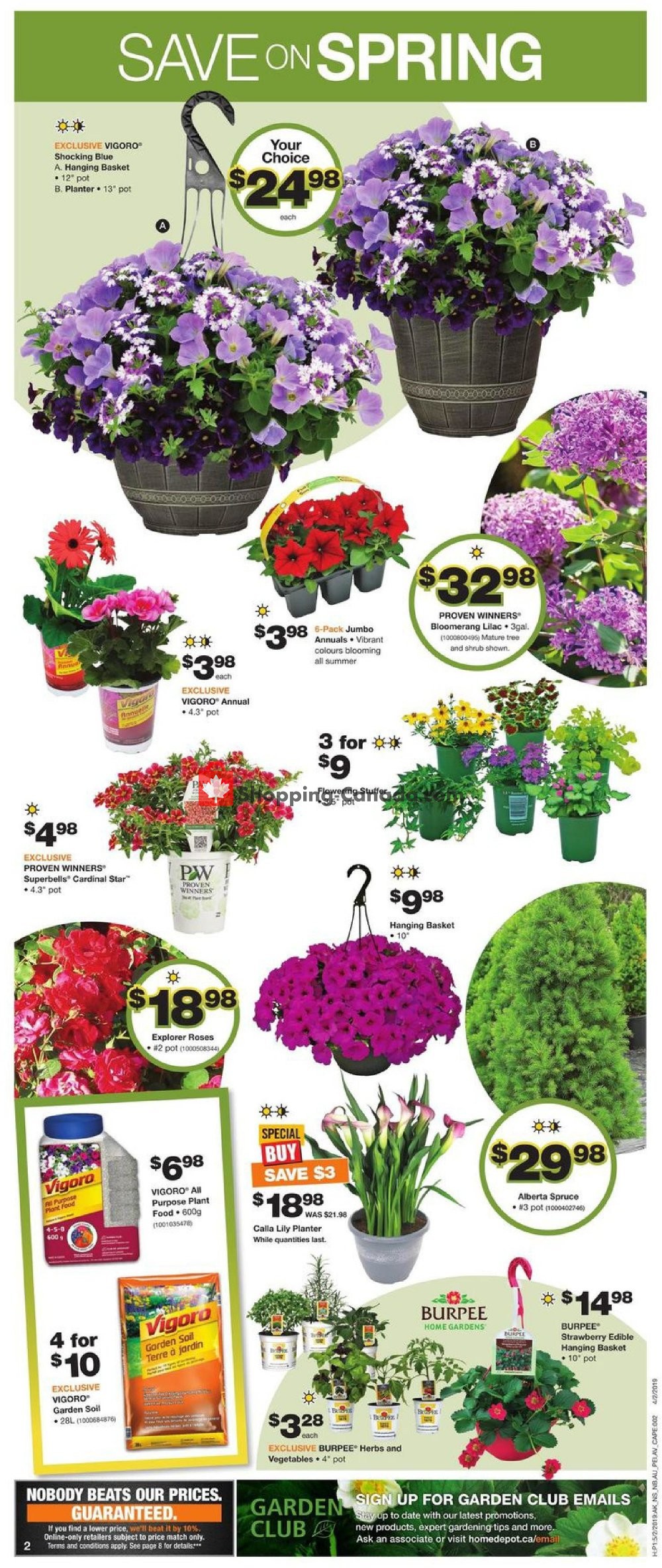 Home Depot flyer from Thursday May 2, 2019 to Wednesday May 8, 2019 - page 3
