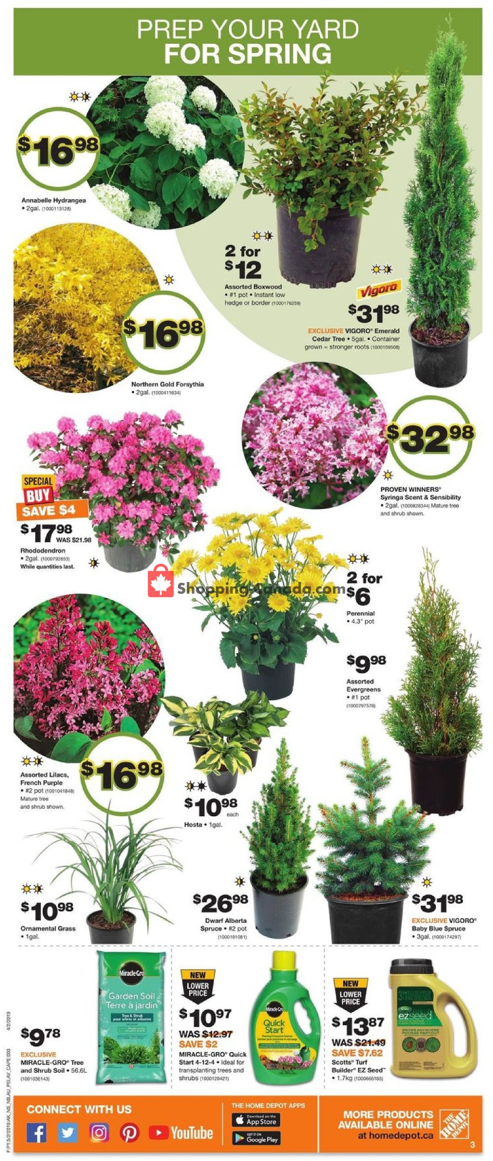 Home Depot flyer from Thursday May 2, 2019 to Wednesday May 8, 2019 - page 4