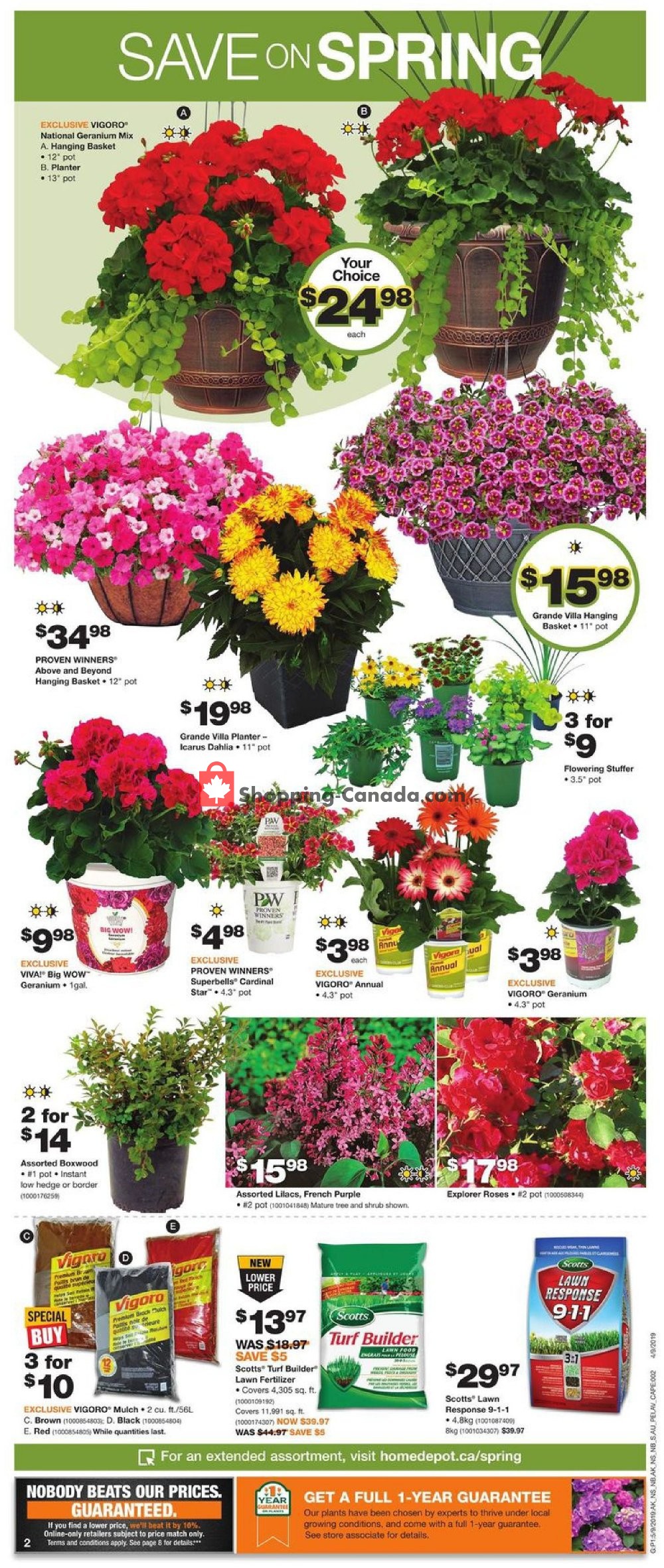 Home Depot flyer from Thursday May 9, 2019 to Wednesday May 15, 2019 - page 2