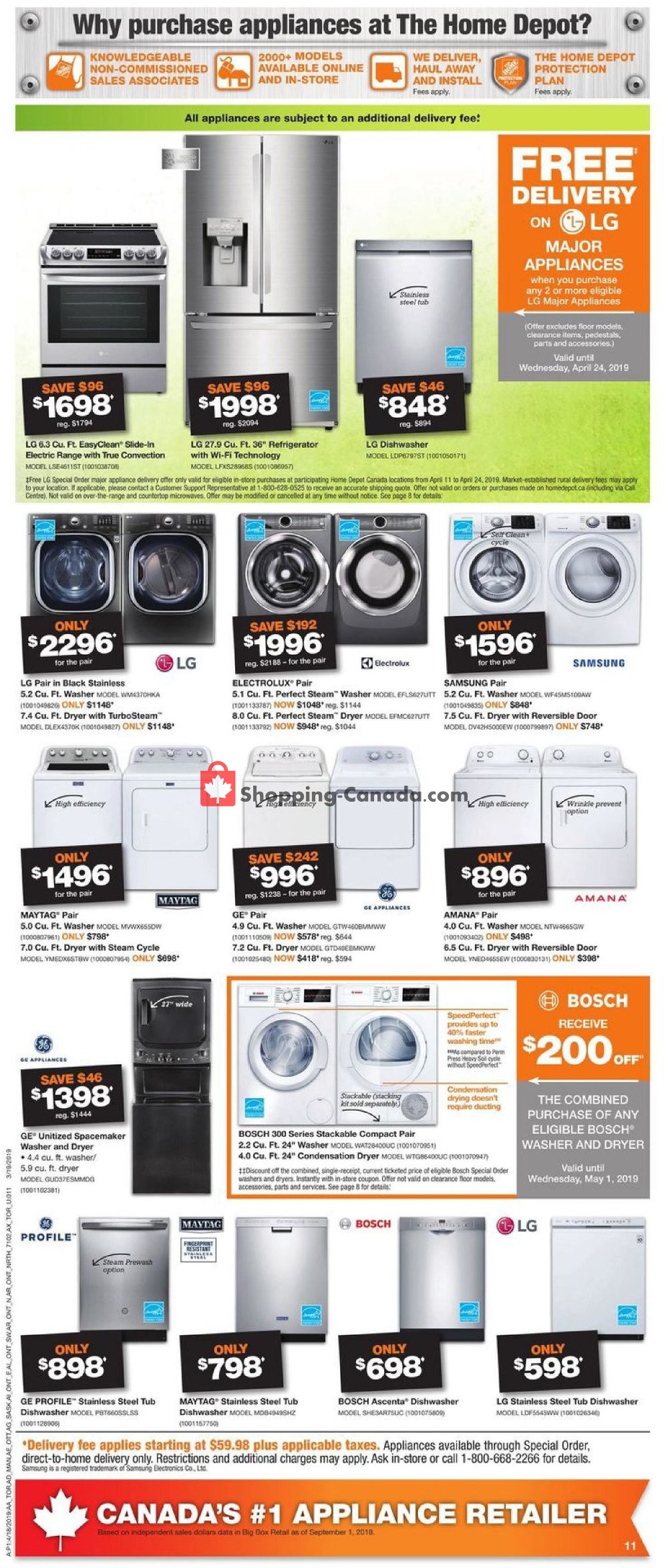 Home Depot flyer from Thursday April 18, 2019 to Wednesday April 24, 2019 - page 13