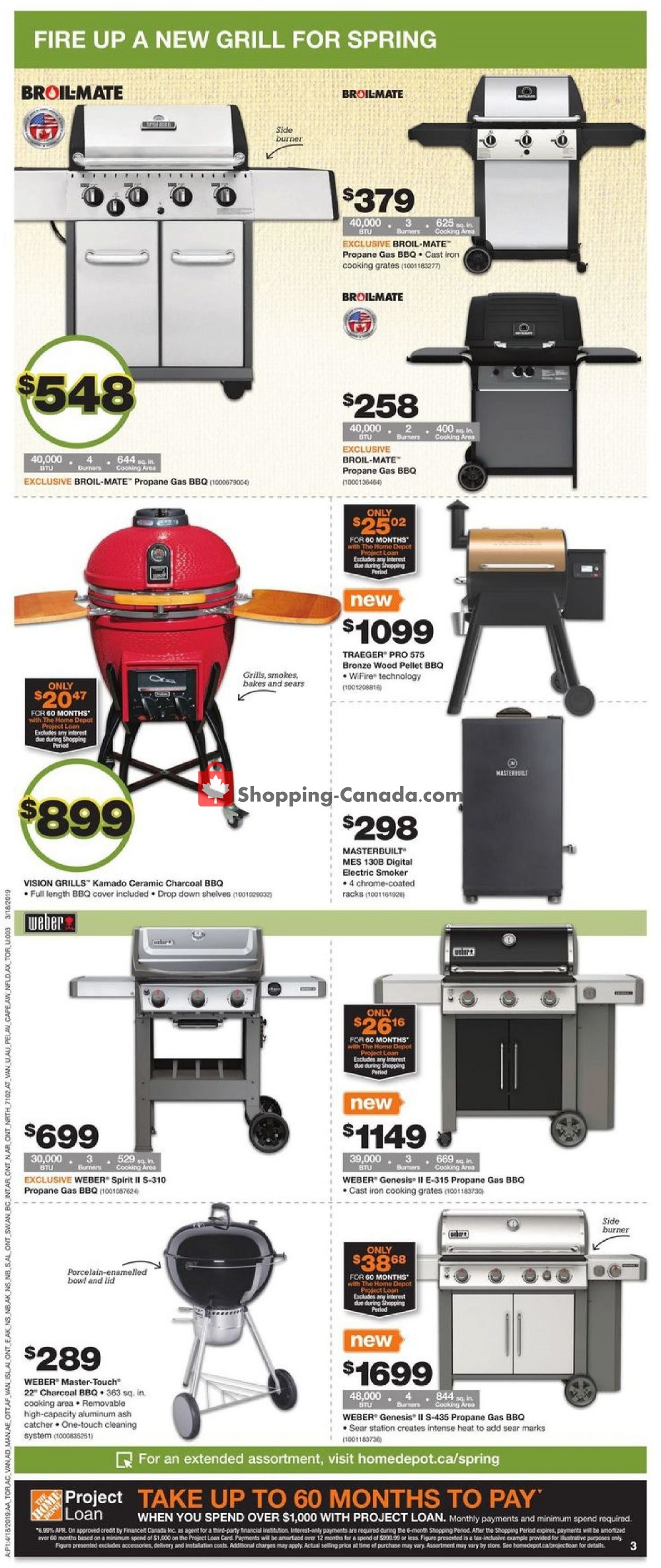 Home Depot flyer from Thursday April 18, 2019 to Wednesday April 24, 2019 - page 4