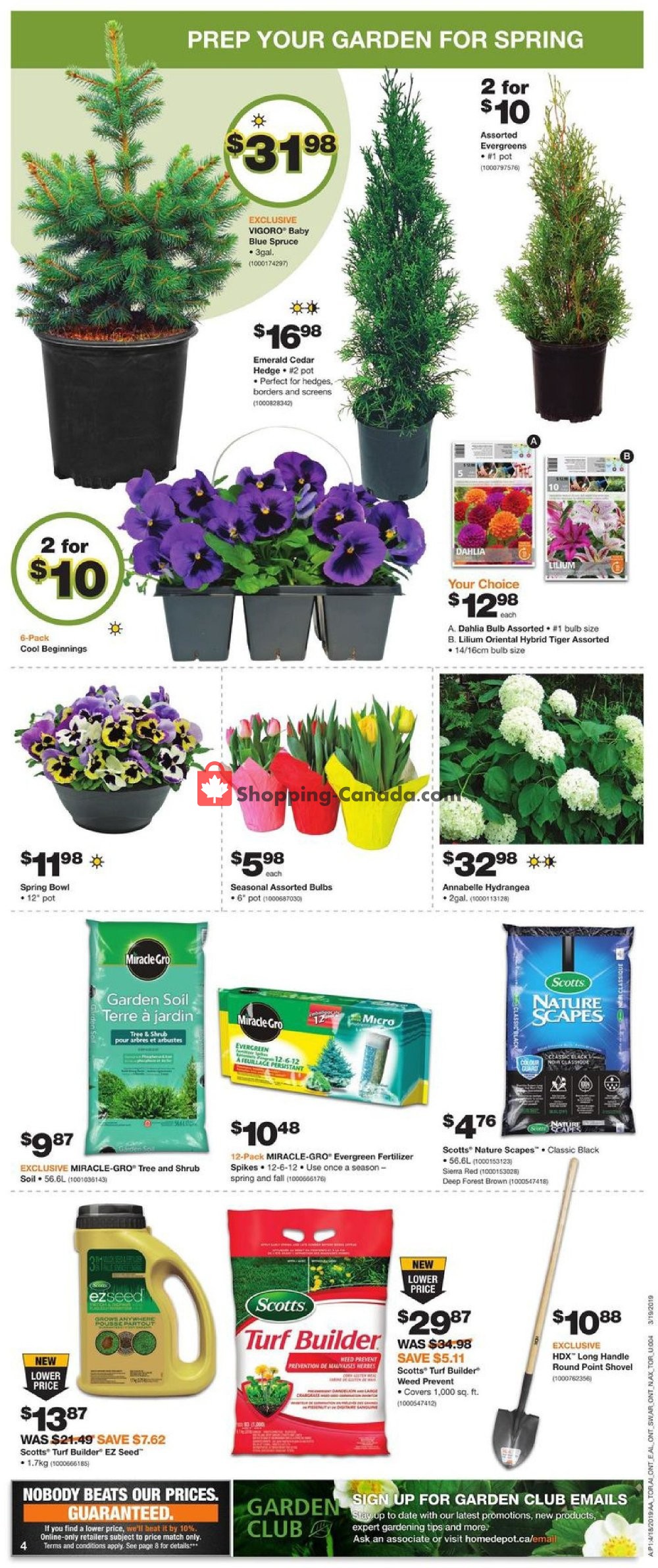 Home Depot flyer from Thursday April 18, 2019 to Wednesday April 24, 2019 - page 5