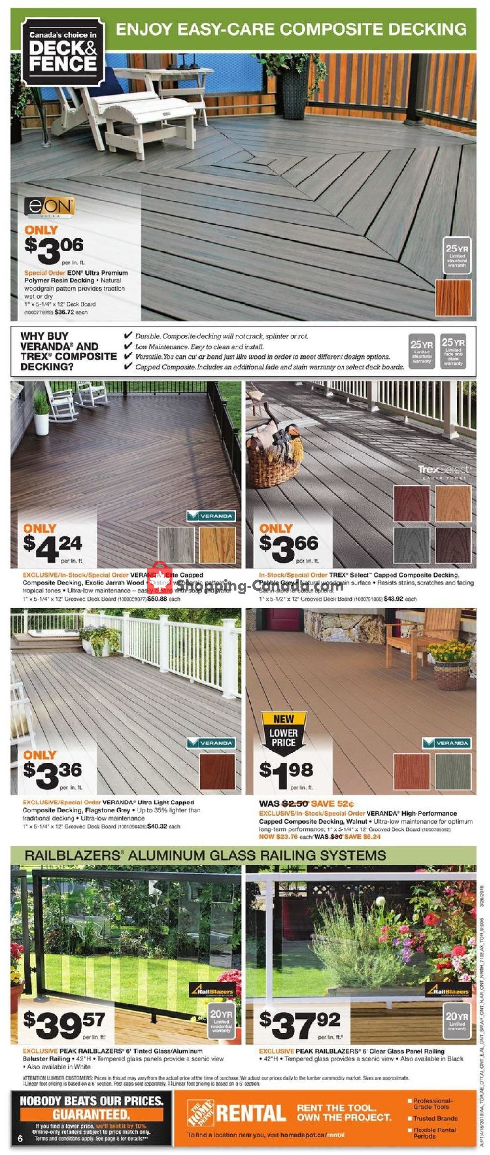 Home Depot flyer from Thursday April 18, 2019 to Wednesday April 24, 2019 - page 7