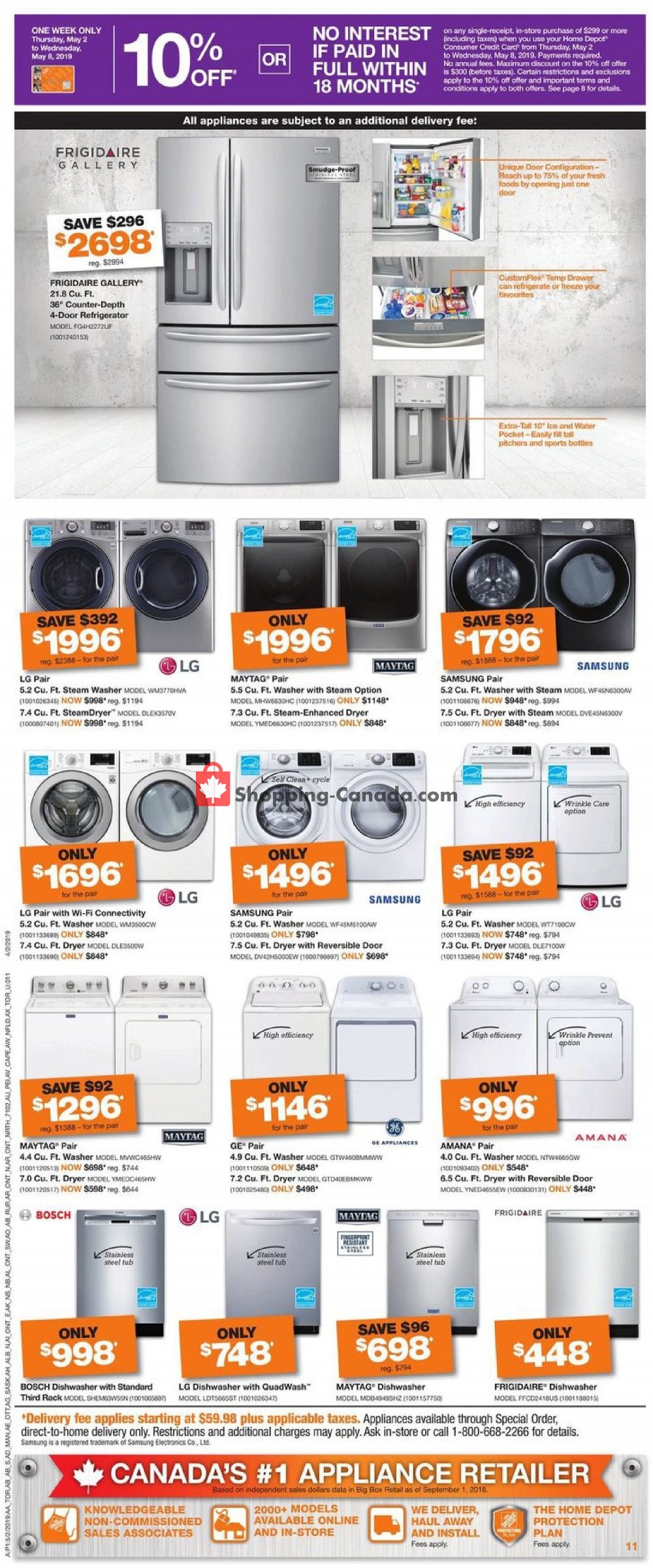 Home Depot flyer from Thursday May 2, 2019 to Wednesday May 8, 2019 - page 12