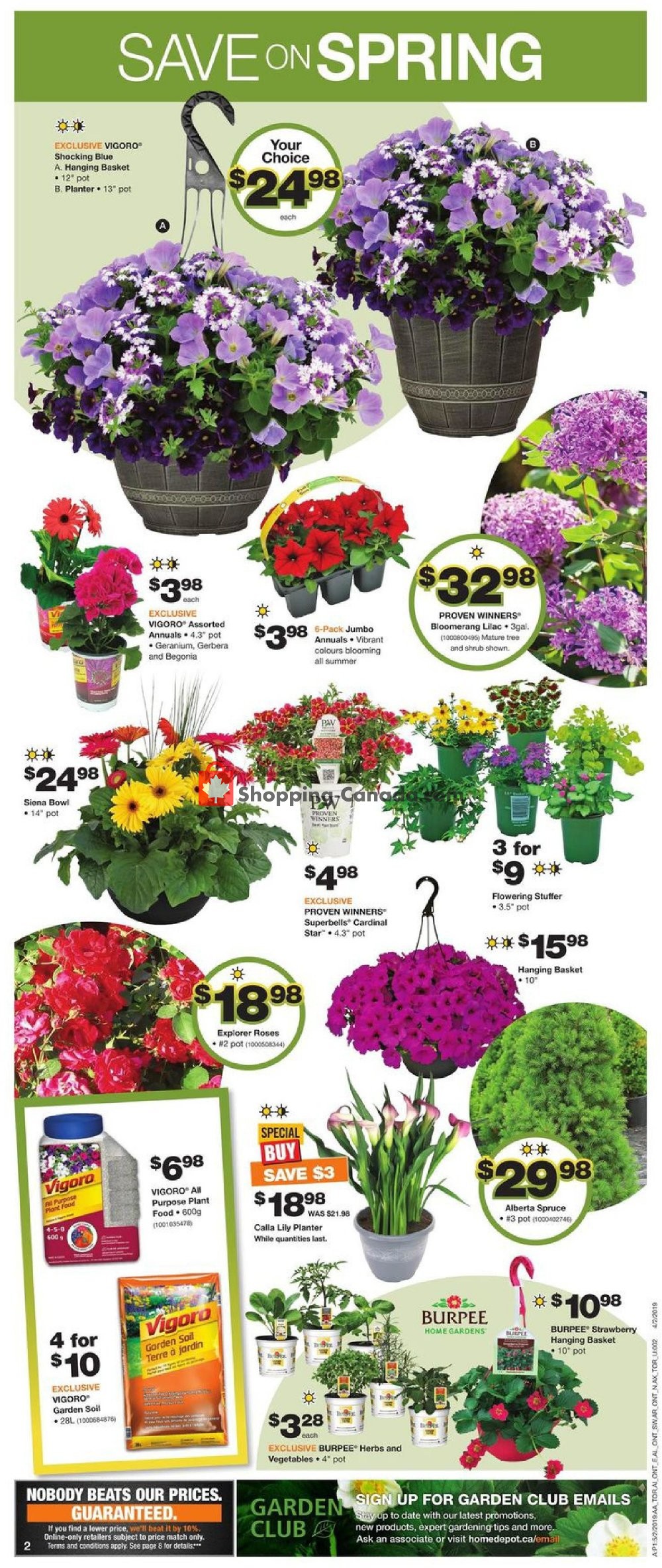 Home Depot flyer from Thursday May 2, 2019 to Wednesday May 8, 2019 - page 3