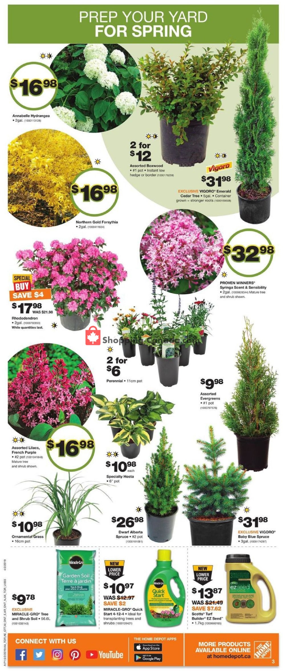 Home Depot flyer from Thursday May 2, 2019 to Wednesday May 8, 2019 - page 4