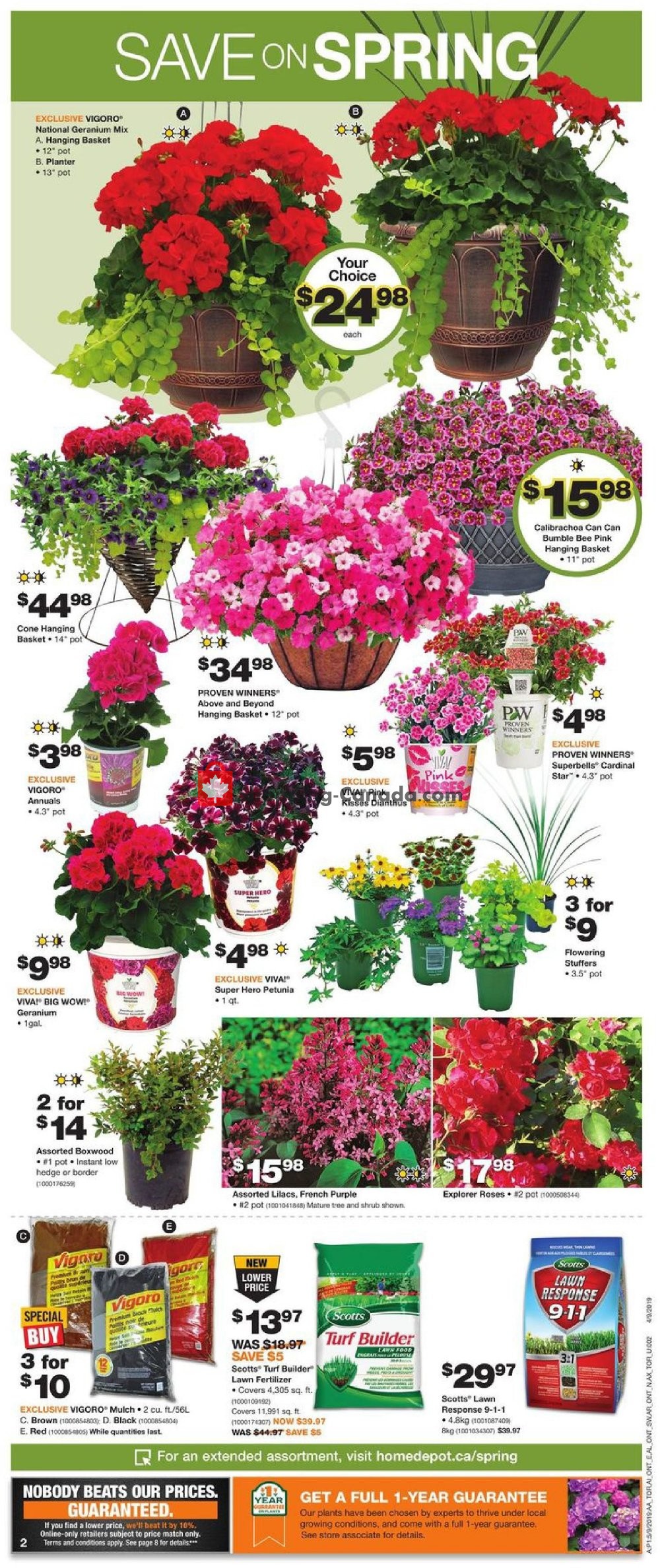 Home Depot flyer from Thursday May 9, 2019 to Wednesday May 15, 2019 - page 2
