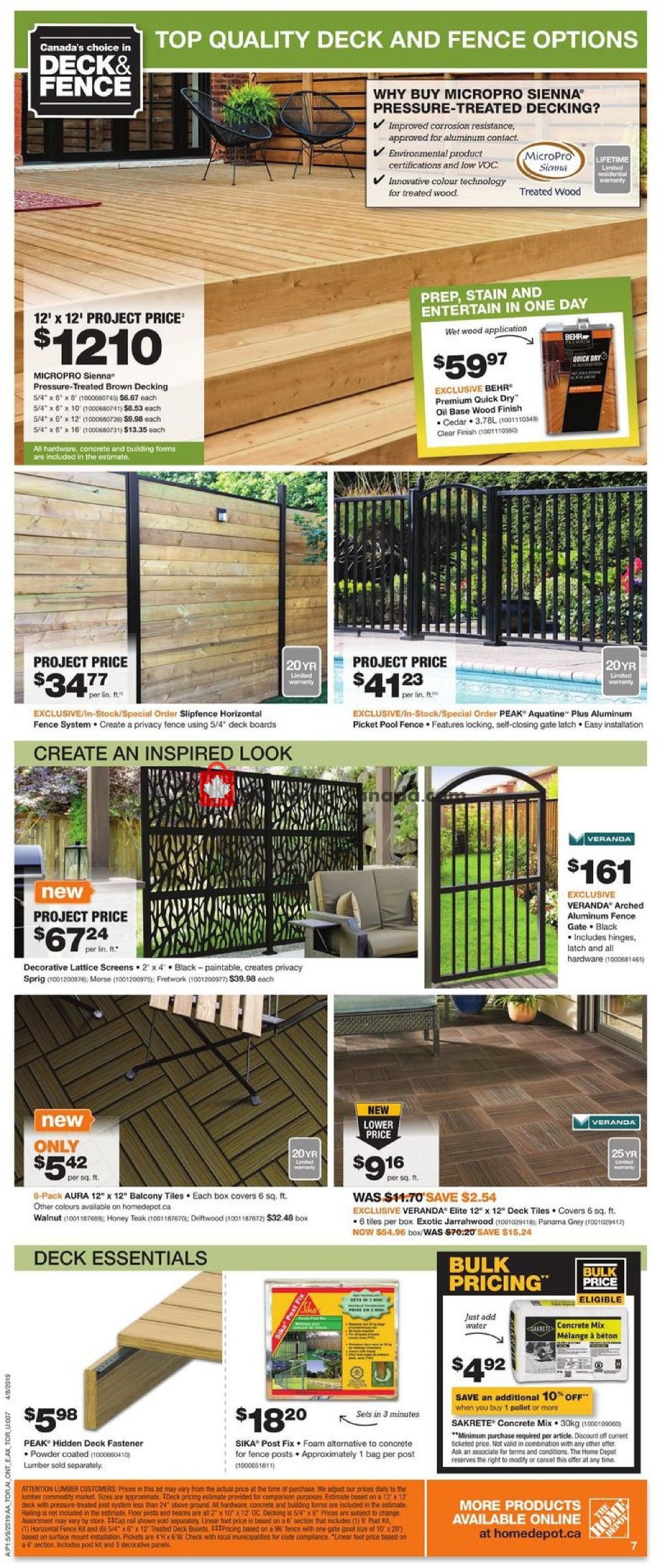 Home Depot flyer from Thursday May 9, 2019 to Wednesday May 15, 2019 - page 8