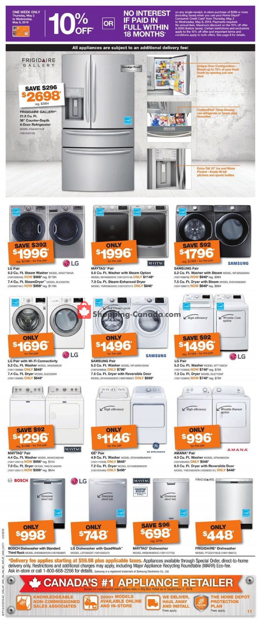 Home Depot flyer from Thursday May 2, 2019 to Wednesday May 8, 2019 - page 12