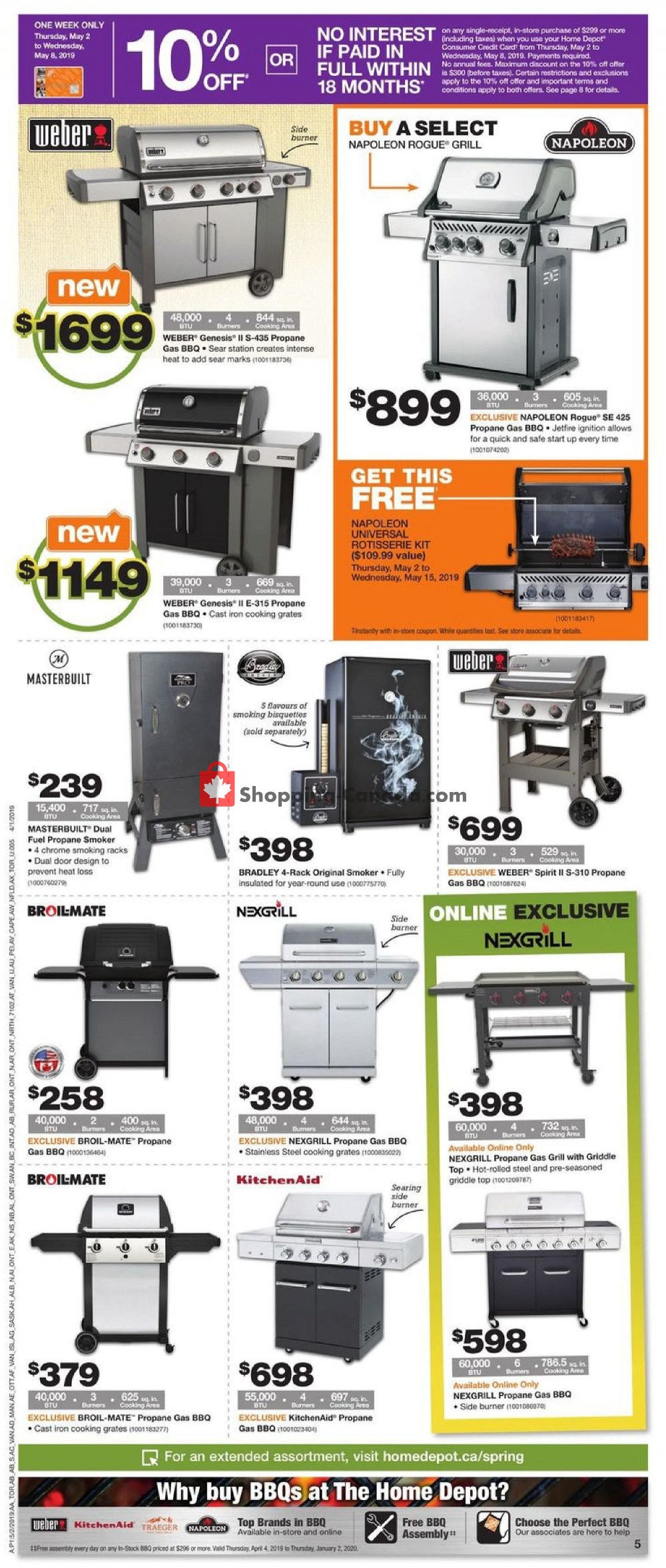 Home Depot flyer from Thursday May 2, 2019 to Wednesday May 8, 2019 - page 6