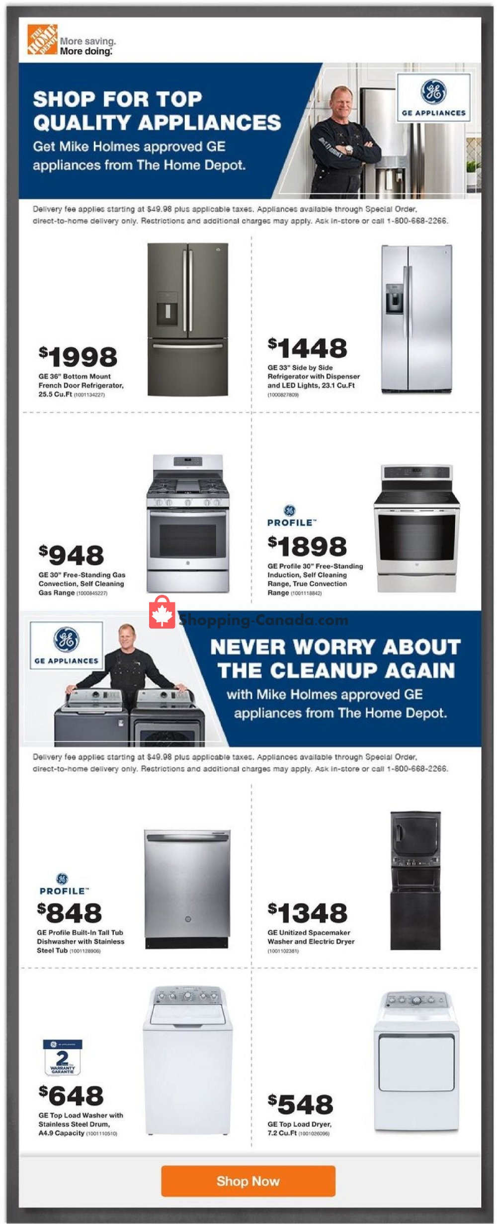 Home Depot flyer from Thursday October 18, 2018 to Wednesday October 24, 2018 - page 18