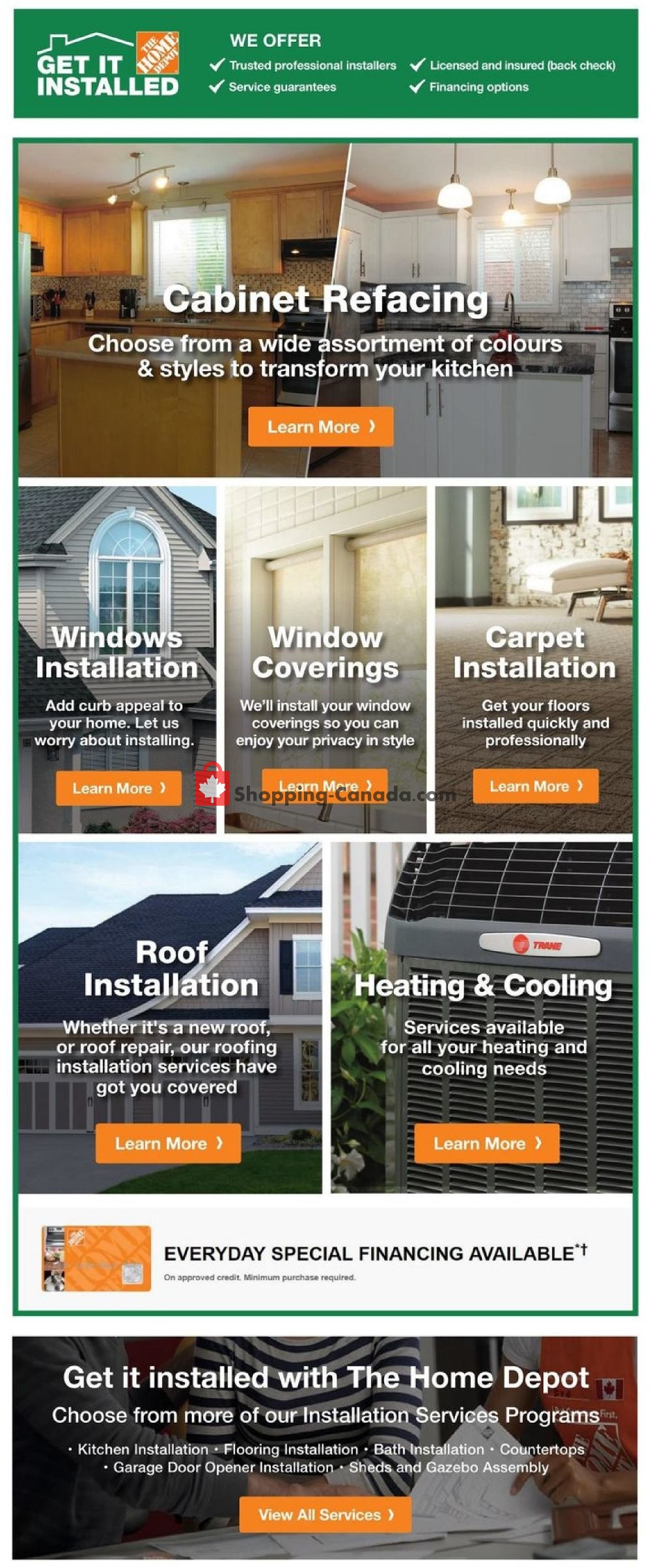 Home Depot flyer from Thursday October 18, 2018 to Wednesday October 24, 2018 - page 19