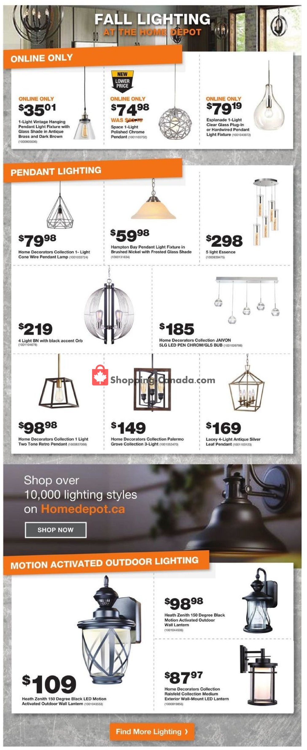 Home Depot flyer from Thursday October 18, 2018 to Wednesday October 24, 2018 - page 6
