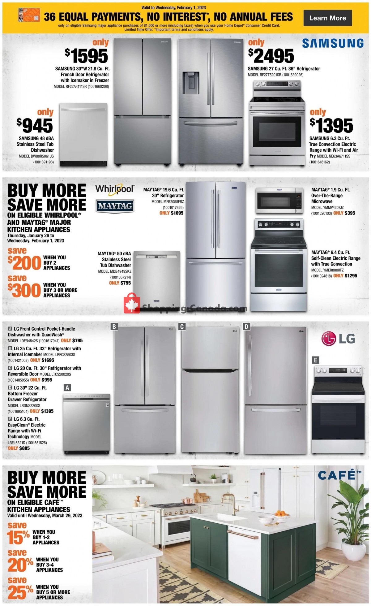 Home Depot flyer from Thursday January 26, 2023 to Wednesday February 1, 2023 - page 10