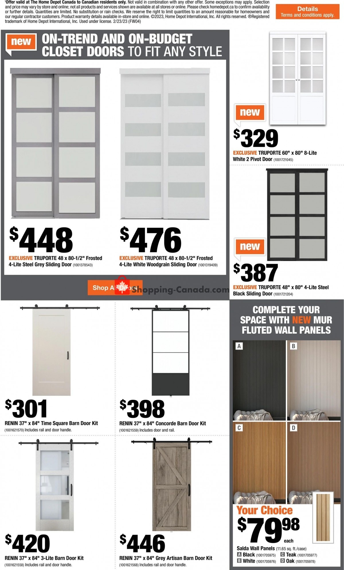 Home Depot flyer from Thursday February 23, 2023 to Wednesday March 1, 2023 - page 15